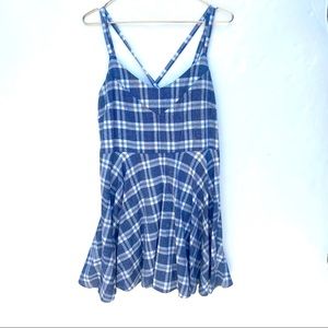 Entro Plaid Mini Dress